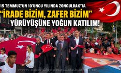 Zonguldak’ta 15 Temmuz Demokrasi bayramı 10’uncu yılında kutlandı