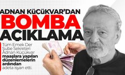 Adnan Küçükvar’dan bomba açıklama: “Enflasyon farkı zam değildir, seyyanen zam şarttır!”