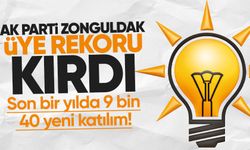AK Parti Zonguldak üye rekoru kırdı: Son bir yılda 9 bin 40 yeni katılım!