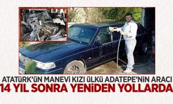 Atatürk’ün manevi kızı Ülkü Adatepe’nin aracı 14 yıl sonra yeniden yollarda