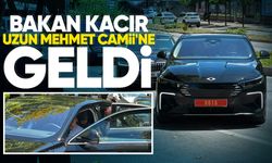 Bakan Mehmet Fatih Kacır, Uzun Mehmet Camii'ne geldi