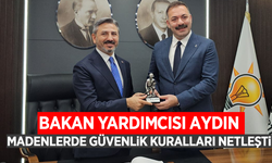 Bakan Yardımcısı Aydın madenlerde güvenlik kuralları netleşti