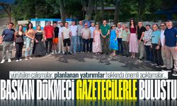 Başkan Altuğ Dökmeci gazeteciler ile bir araya geldi
