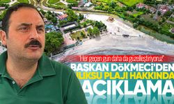 Başkan Dökmeci'den Ilıksu Plajı hakkında açıklama: "Her geçen gün daha da güzelleştiriyoruz"