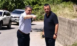 Başkan Tahsin Erdem Yenimahalle'de incelemelerde bulundu