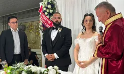 Başsavcı Gökhan Kapağan, Adliye personelinin nikâh şahidi oldu