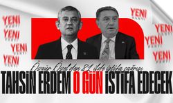 Belediye Başkanı Tahsin Erdem o gün istifa edecek