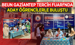 BEUN Gaziantep Tercih Fuarı'nda aday öğrencilerle buluştu