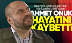 Burhan Onuk’un babası Ahmet Onuk hayatını kaybetti