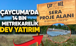 Çaycuma'da 14 bin metrekarelik dev yatırım