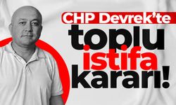CHP Devrek’te toplu istifa kararı