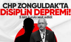 CHP Zonguldak'ta disiplin depremi! 5 isim kurula sevk edildi