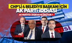 CHP'li 4 Belediye Başkanı için Ak Parti iddiası