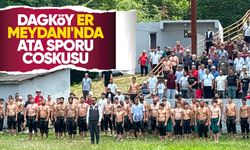 Dağköy Er Meydanı'nda ata sporu coşkusu