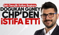 Doğukan Güney CHP'den istifa etti