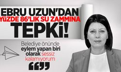 Ebru Uzun'dan su zammına tepki: "Belediye önünde eylem yapan biri olarak sessiz kalamıyorum"