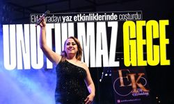 Elif Karadayı, yaz etkinliklerinde coşturdu