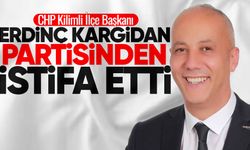 Erdinç Kargidan CHP'den istifa etti