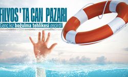 Filyos'ta korku dolu anlar: Genç kız boğulma tehlikesi geçirdi!