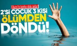 Filyos'ta korkunç anlar: 2'si çocuk 3 kişi boğulma tehlikesi geçirdi