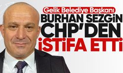 Gelik Belediye Başkanı Burhan Sezgin CHP'den istifa etti