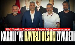 Gökmen Karali'ye hayırlı olsun ziyaretleri devam ediyor