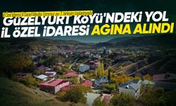 Güzelyurt Köyü'ndeki yol İl Özel İdaresi yol ağına alındı