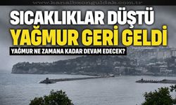 Zonguldak'ta yağmur hafta başı etkisini kaybedecek