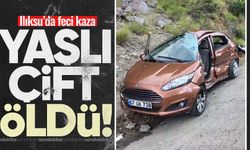 Ilıksu'da feci kaza: Karı koca hayatını kaybetti