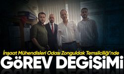İnşaat Mühendisleri Odası Zonguldak Temsilciliği’nde görev değişimi