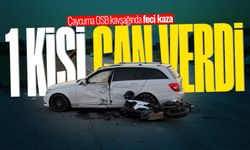 Kavşakta korkunç kaza: 1 kişi feci şekilde can verdi