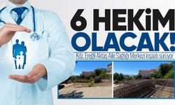 Kdz. Ereğli'de 6 hekimli Aktaş Aile Sağlığı Merkezi inşaatı sürüyor