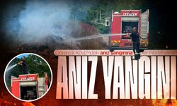 Kozlu’da anız yangını korkuttu: Ekipler seferber oldu