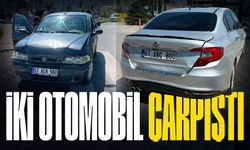 Kozlu’da iki otomobil çarpıştı: Ekipler sevk edildi