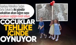 Lağım akıyor, çocuklar tehlike yaşıyor! Belediye ise oyalıyor...