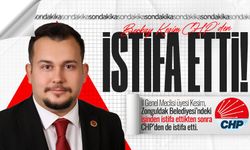 İl Genel Meclisi Üyesi Berkay Kesim CHP'den istifa etti