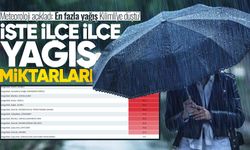 Meteoroloji açıkladı: En fazla yağış Kilimli'ye düştü! İşte ilçe ilçe yağış miktarları