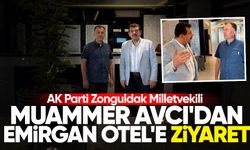 Muammer Avcı'dan Emirgan Otel'e ziyaret
