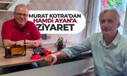 Murat Kotra'dan Hamdi Ayan'ı iş yerinde ziyaret