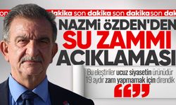 Nazmi Özden'den su zammı savunması: "Bu eleştiriler ucuz siyasetin ürünüdür"