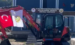 Alaplı Orman İşletme Müdürlüğü'ne yeni ekskavatör tahsis edildi