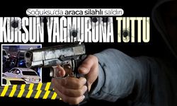 Soğuksu'da korkunç gece: Aracı kurşun yağmuruna tuttu!