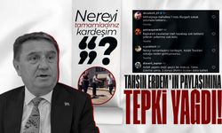 Tahsin Erdem’in yama paylaşımına tepki yağdı