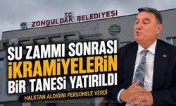 Tahsin Erdem su zammı sonrası personelin bir ikramiyesini yatırdı