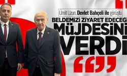 Ümit Uzun, Devlet Bahçeli ile görüştü: "Beldemizi ziyaret edeceği müjdesini verdi"