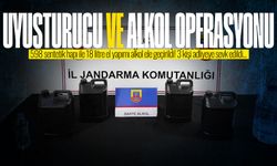 Uyuşturucu ve kaçak alkol operasyonunda 3 kişi adliyeye sevk edildi