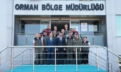Vali Hacıbektaşoğlu’ndan Orman Bölge Müdürlüğü’ne ziyaret