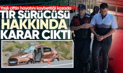 Yaşlı çiftin hayatını kaybettiği kazada tır sürücüsü hakkında karar çıktı
