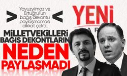 Yavuzyılmaz ve Ertuğrul’un bağış dekontu paylaşmaması dikkat çekti!