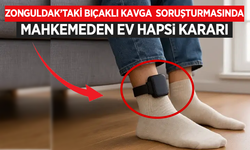 Zonguldak'taki bıçaklı kavga soruşturmasında mahkemeden ev hapsi kararı